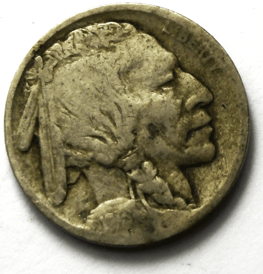 1913 5c Buffalo Nickel Five Cents Rare Philadelphia Type 1