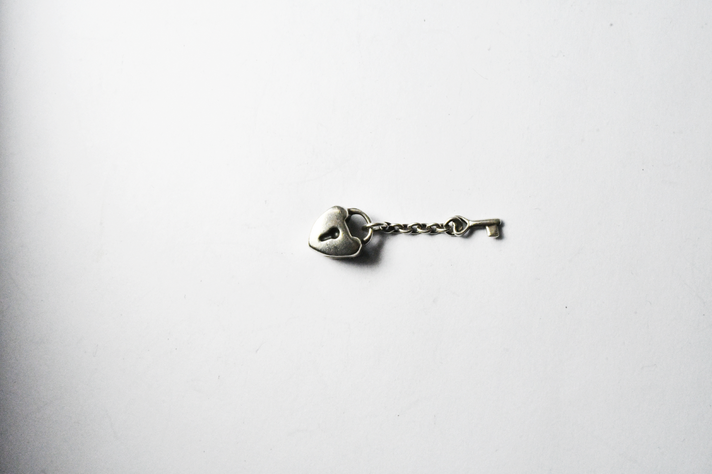 Sterling Silver Pandora Key To My Heart Lock Charm 790971