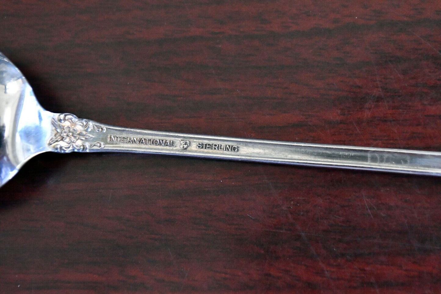 Set of 8 Prelude by International 7 3/8" Sterling Long Iced Tea Spoons 7.3 oz.