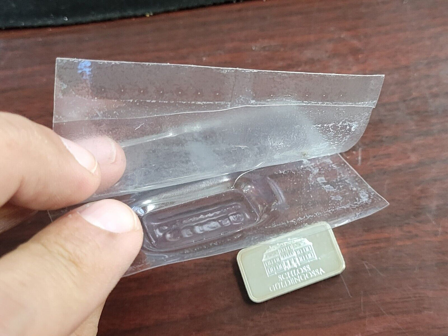 DISCONTINUED Geiger Edelmetalle 10 Gram Generation 1 Silver Bar Rare w/package