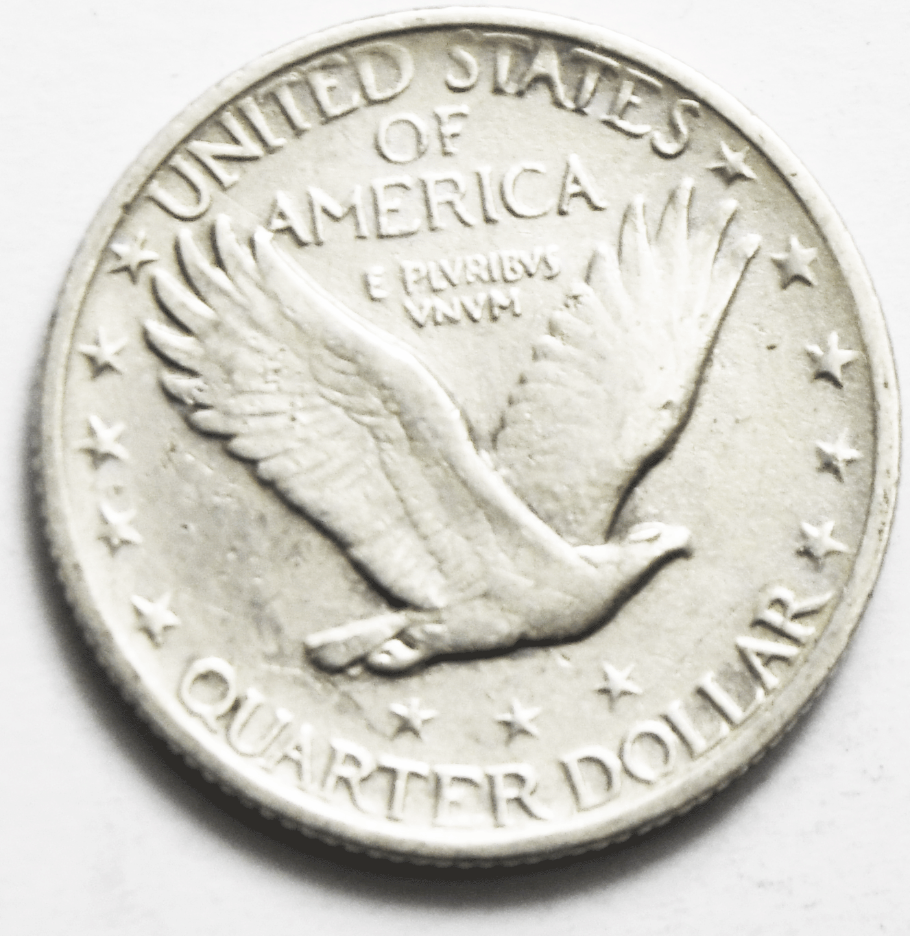 1923 25c Standing Liberty Silver Quarter Philadelphia Twenty Five Cents