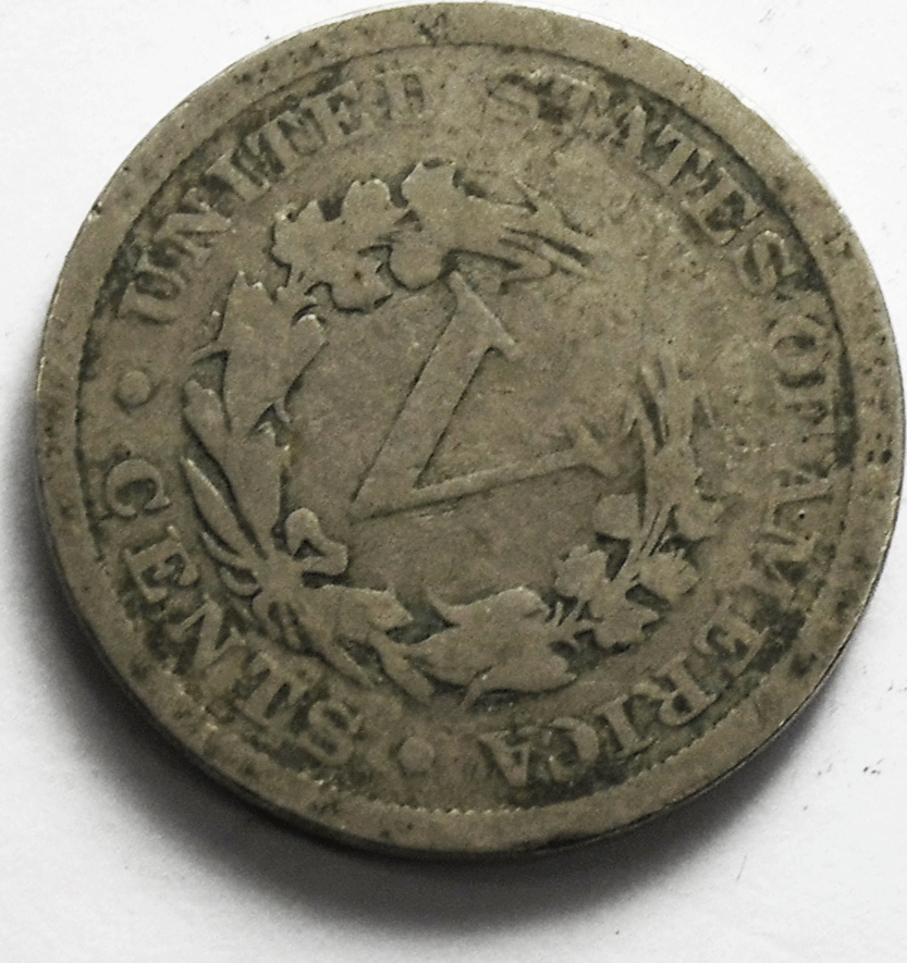 1895 5c V Liberty Nickel Five Cents Rare US Philadelphia