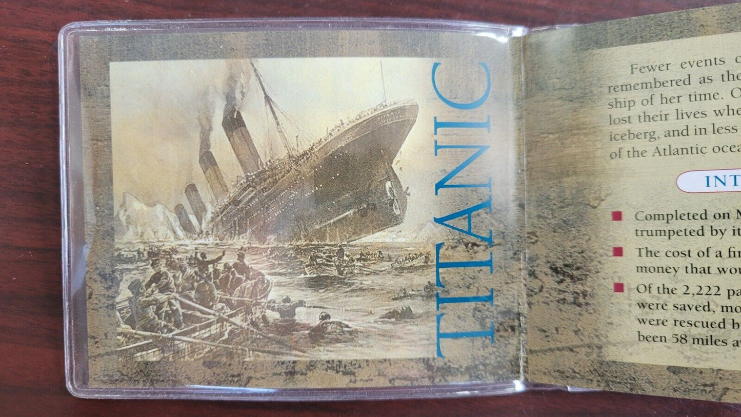 1912 American Liberty V Nickel , Year of the Titanic with COA