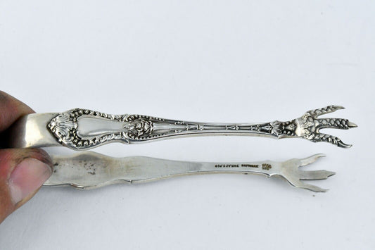Dorothy Vernon by Whiting Sterling Silver 4" Sugar Tongs .97 oz.