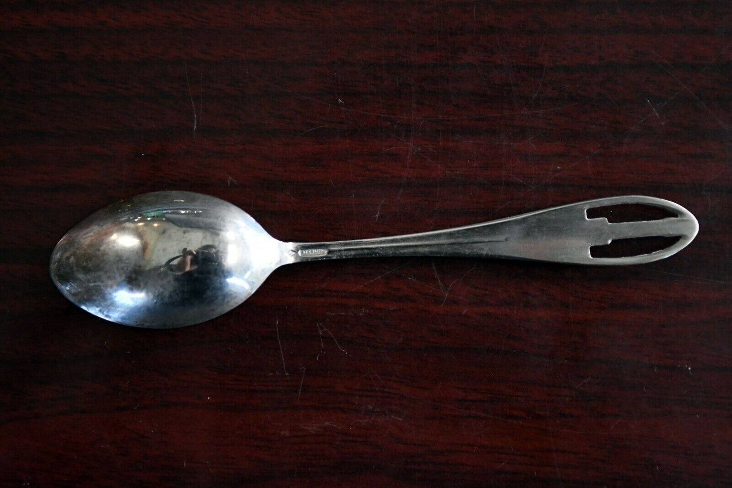 Chicago Illinois Sterling Silver .33 oz. Souvenir Spoon 4 1/4" Water Tower
