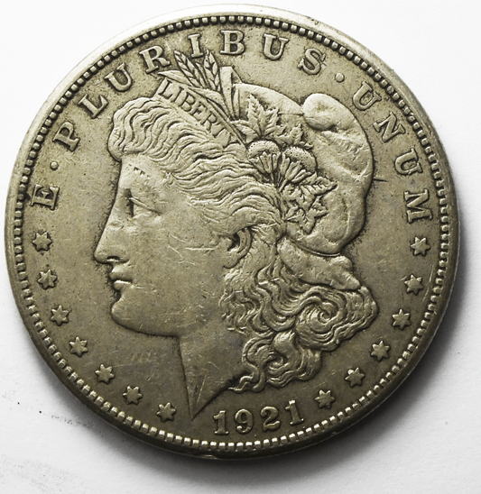 1921 S $1 Morgan Silver One Dollar US Coin San Francisco VAM 1B1