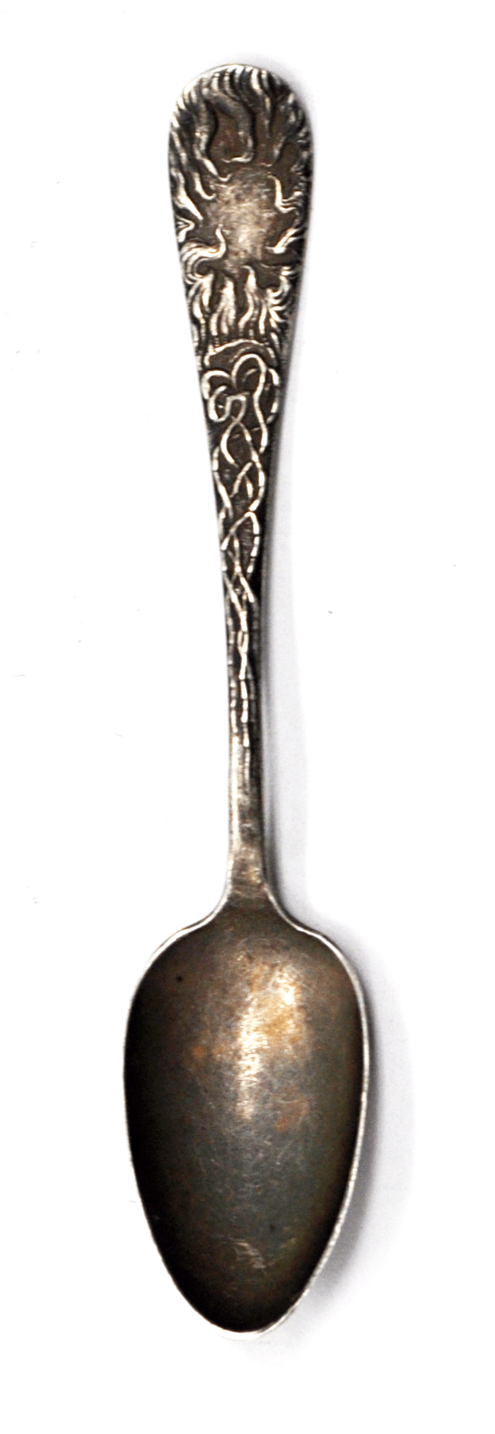 Sterling Silver Wallace Demitasse Spoon Vine Ribbon Lace Pattern 4"