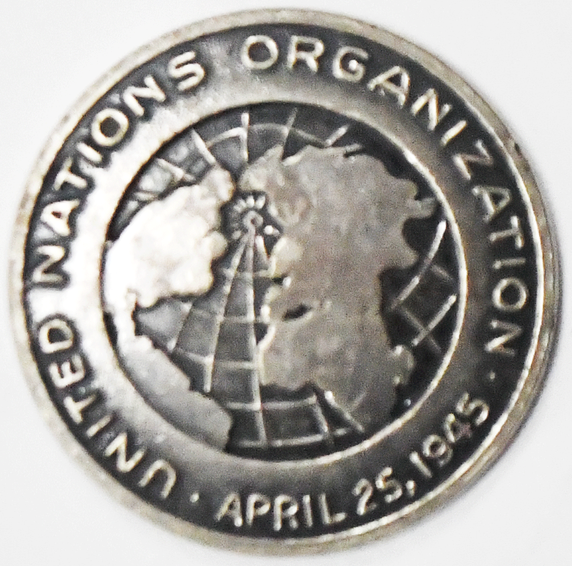 United Nations Organization UNO Freedom For All Peoples Medal 29mm