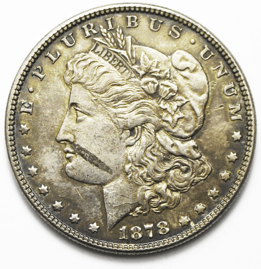 1878 7/8 $1 Morgan Silver One Dollar US Coin Philadelphia VAM 40 7/5