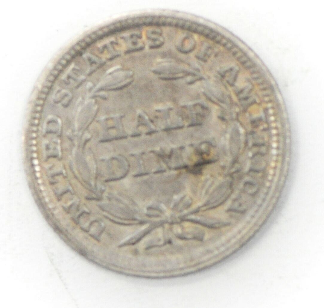 1849 H10c Seated Liberty Silver Half Dime Philadelphia