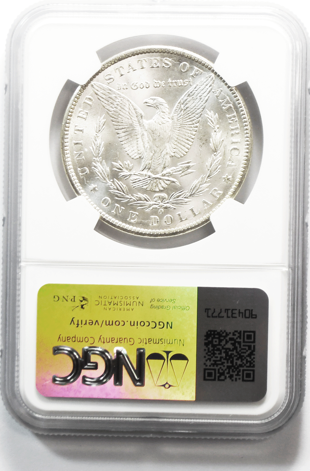 1899 O $1 Morgan Silver Dollar MS62 NGC Uncirculated New Orleans
