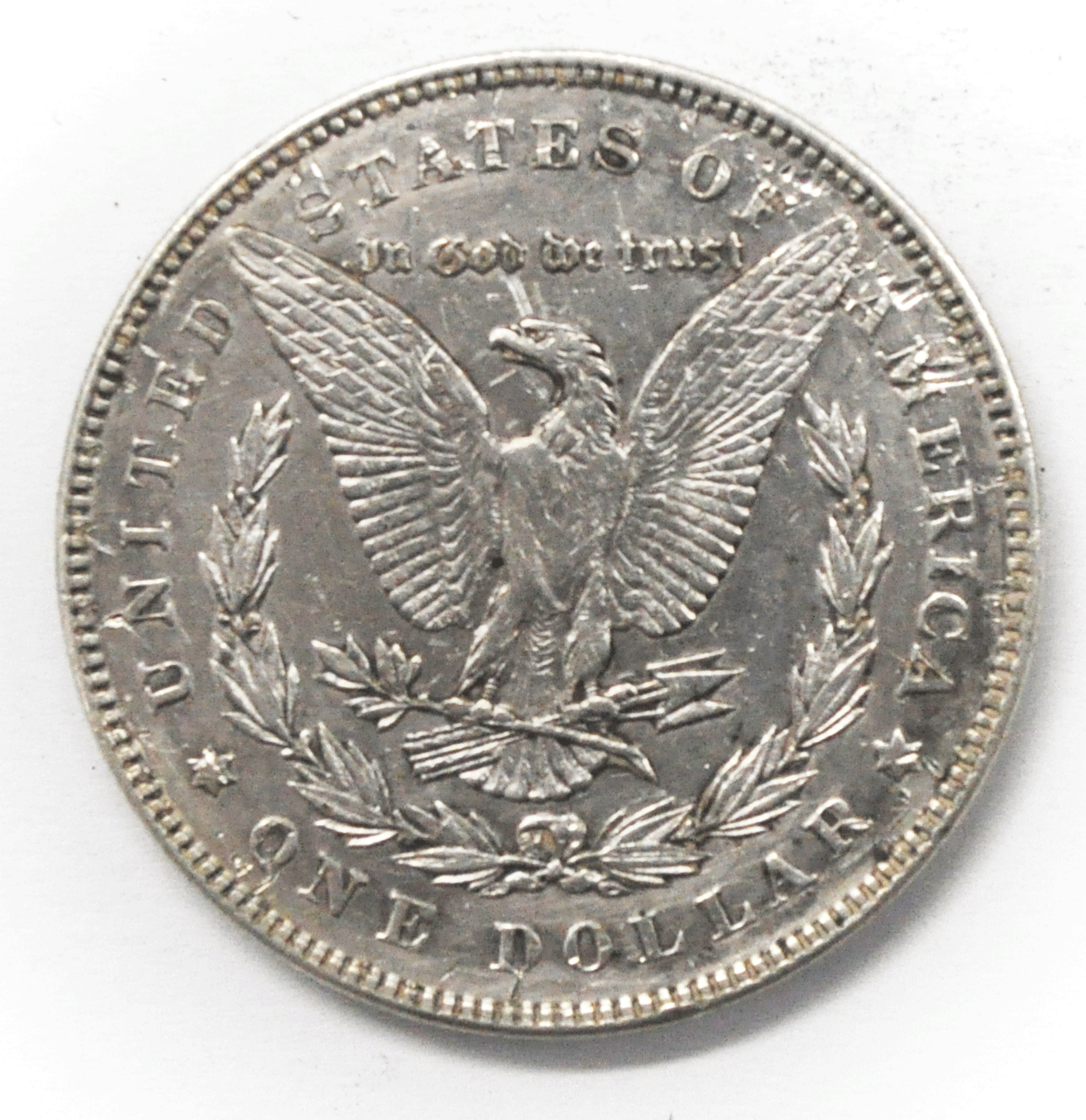 1878 7TF $1 Morgan Silver One Dollar 78 Rev VAM 113 Flake on Cheek