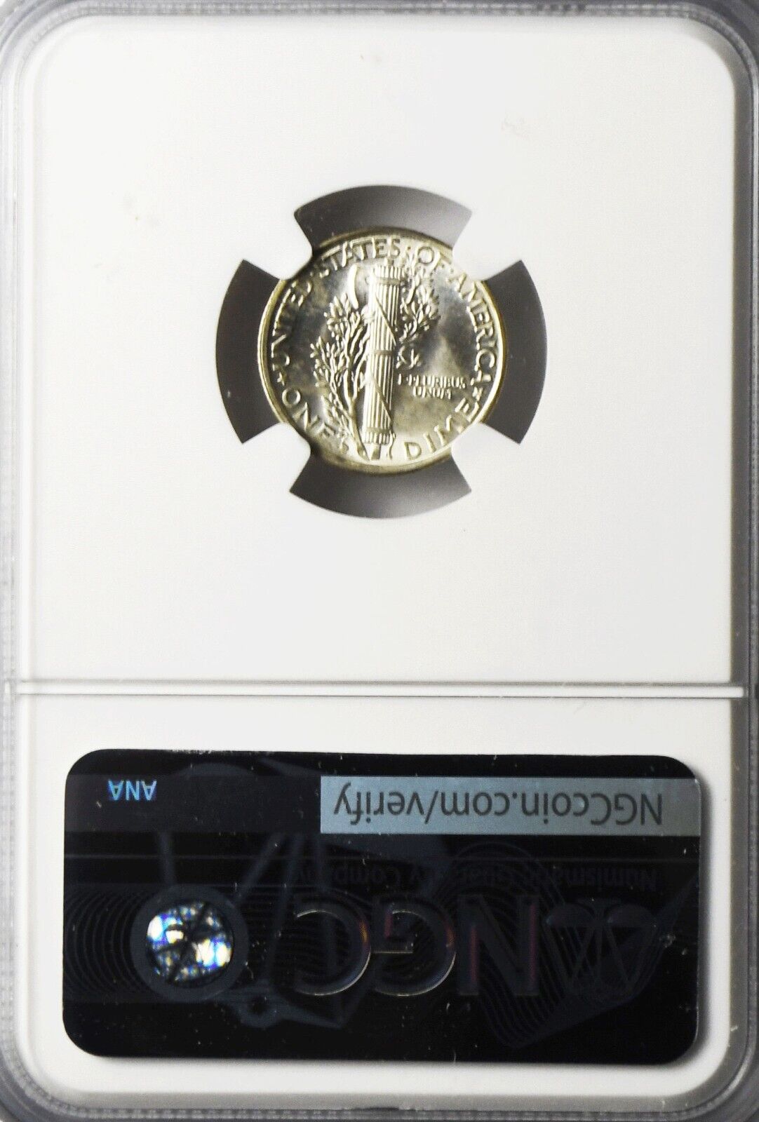 1929 D 10c Mercury Winged Liberty Silver Dime Ten Cents Denver NGC MS65 FB