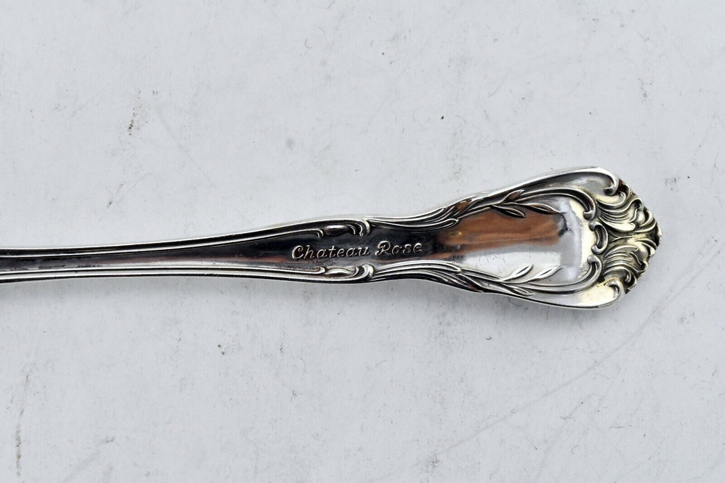 Chateau Rose by Alvin Sterling Silver 7 1/8" Solid Master Butter Spreader 1oz.