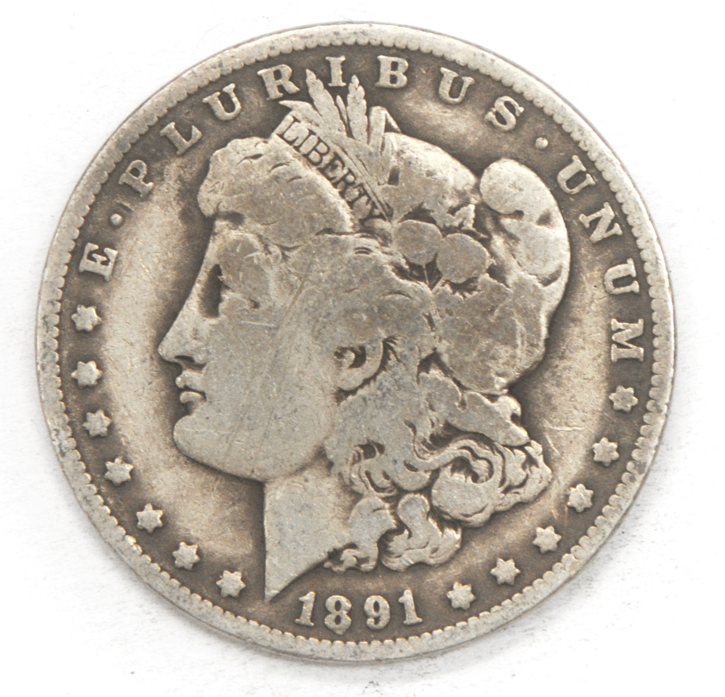 1891 O $1 Morgan Silver One Dollar New Orleans Clashed E VAM 1A