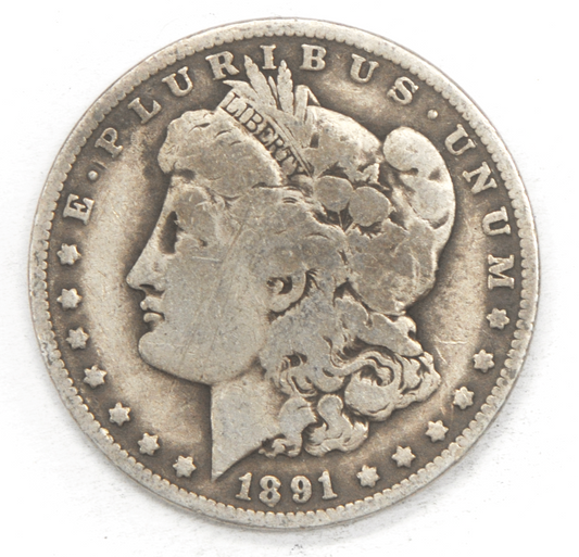 1891 O $1 Morgan Silver One Dollar New Orleans Clashed E VAM 1A