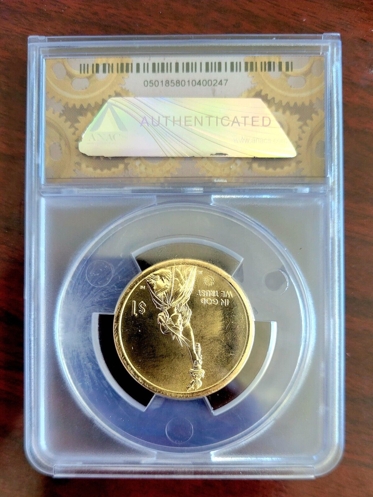 2019 D Innovation Dollar Georgia Trustees' Garden MS67 ANACS First Strike