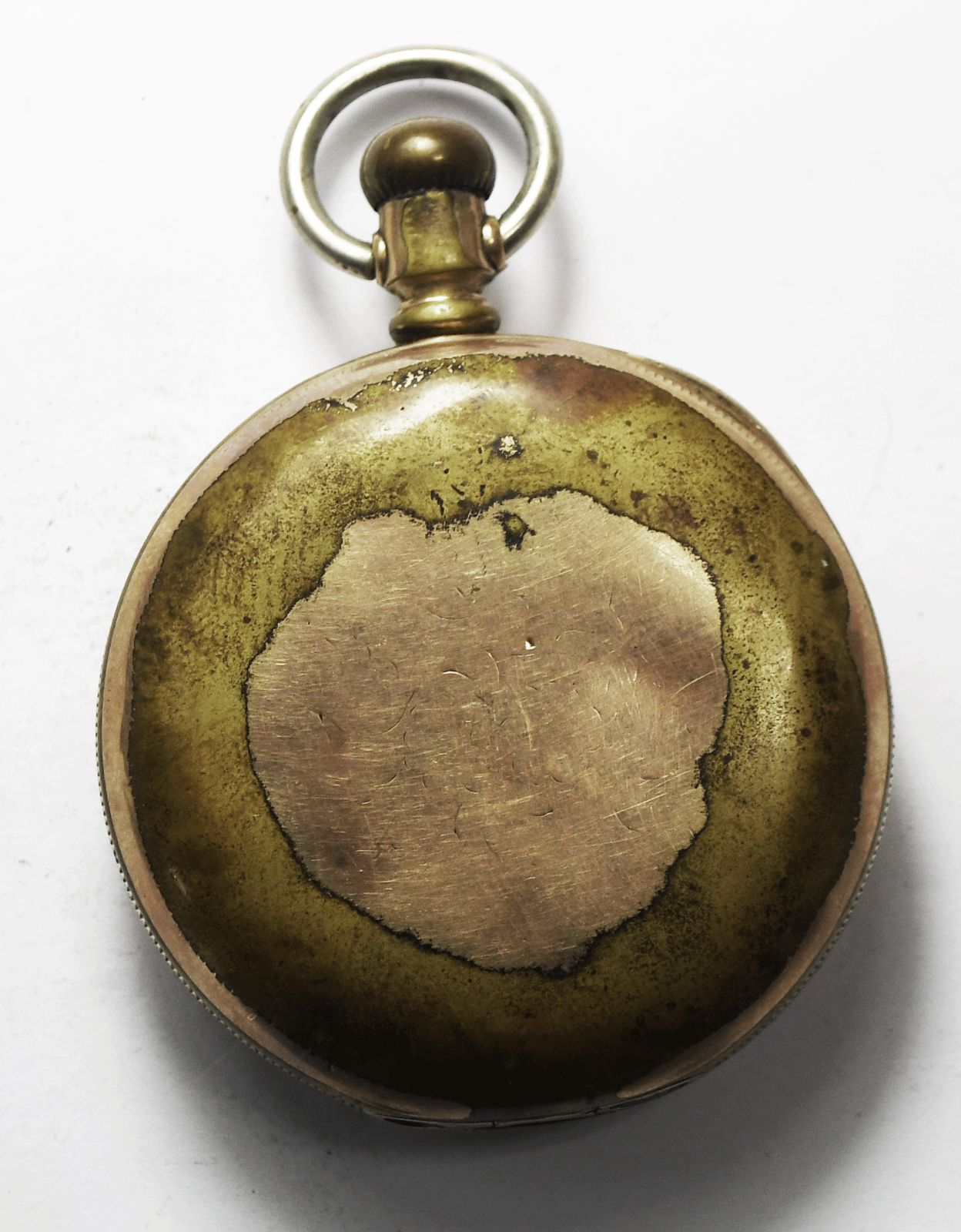 1886 Hampden Grade 54 Size 18 Open Face Hinged GF Pocket Watch Not Running