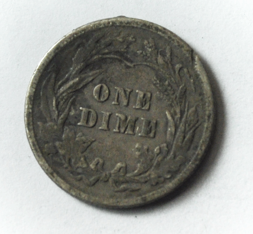 1903 10c Barber Silver Dime Ten Cents Philadelphia Rare