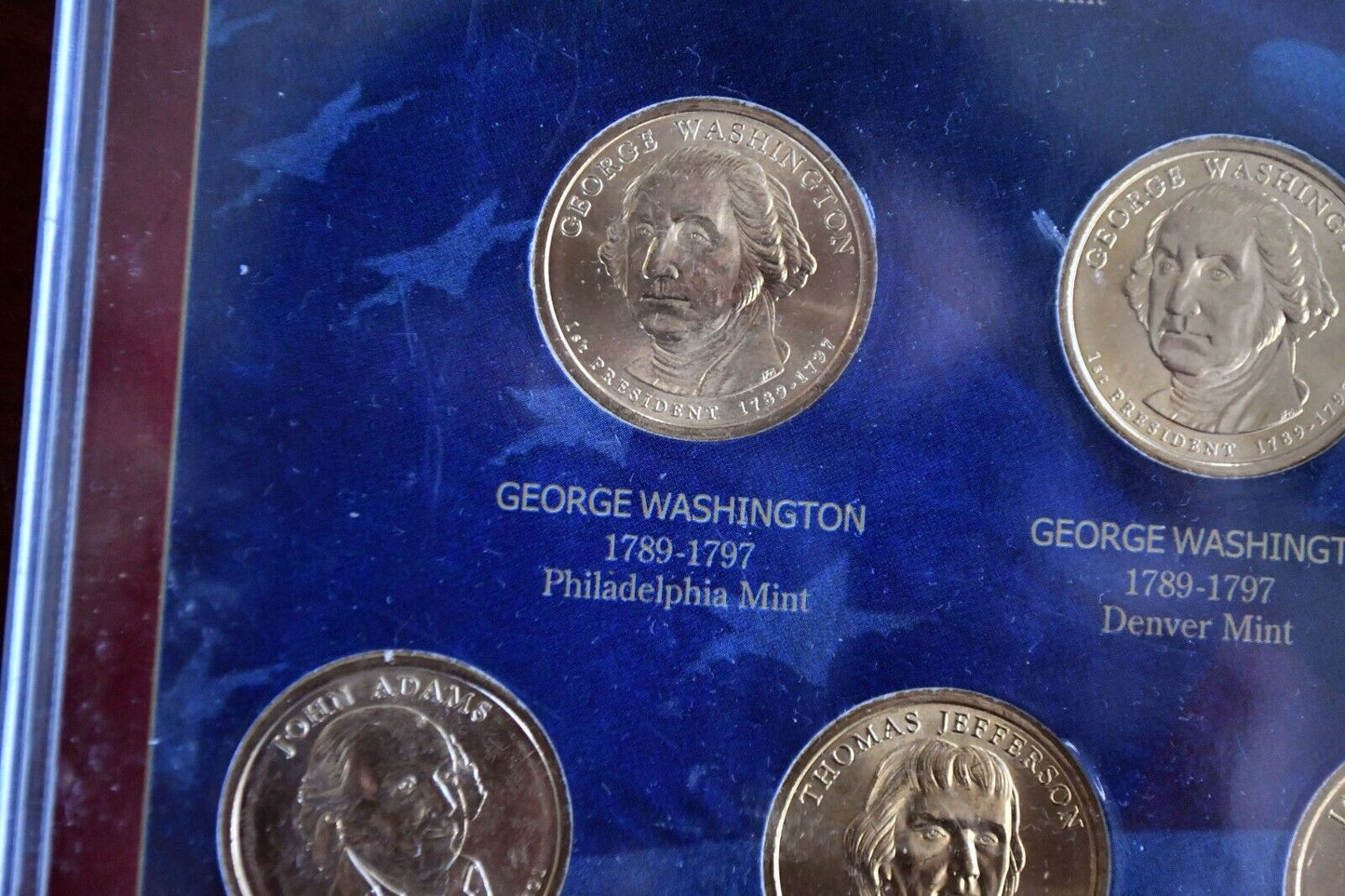 2007 United States Presidential Dollar Dollars P & D Set
