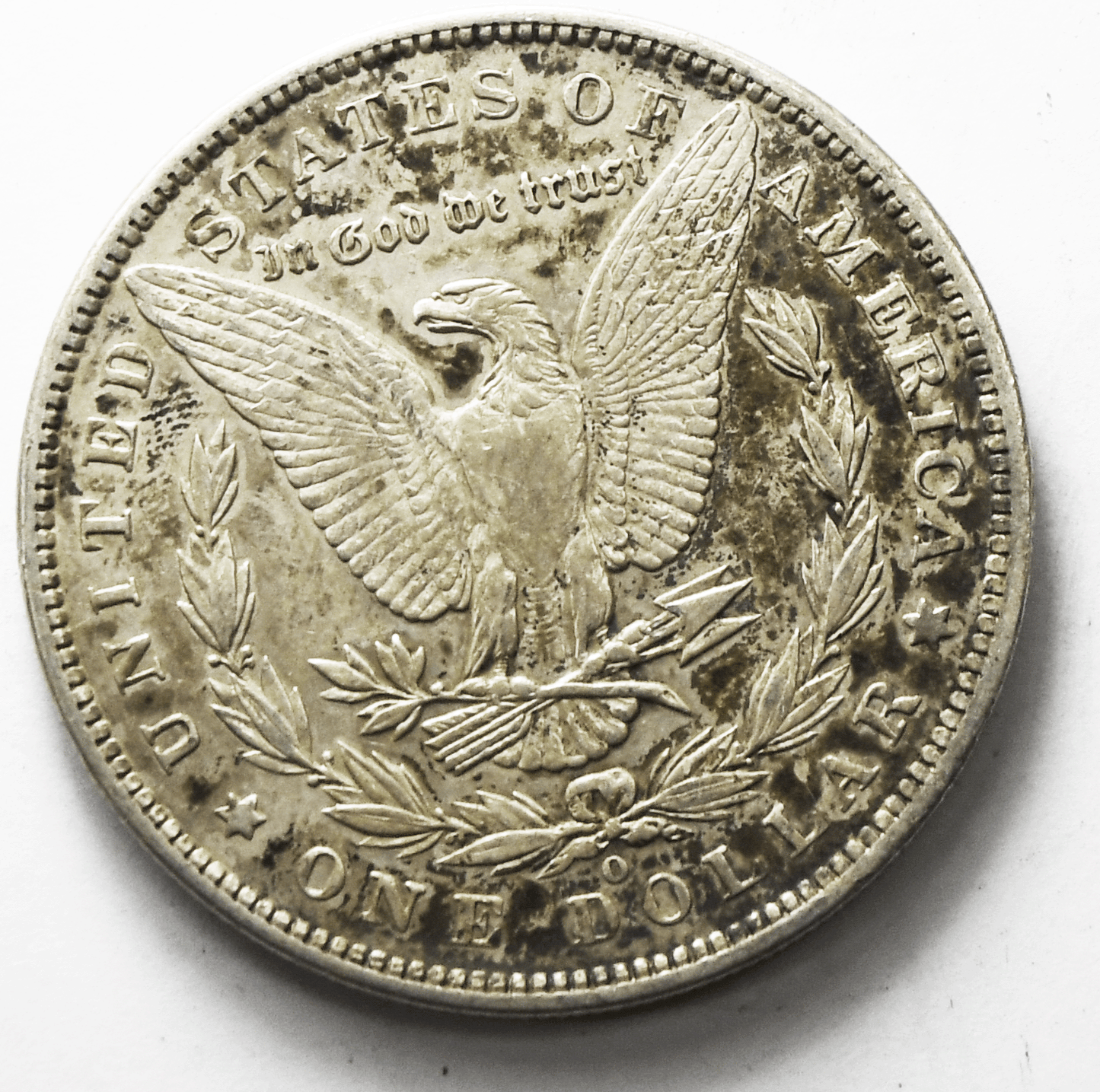 1889 O $1 Morgan Silver One Dollar US Coin New Orleans AU