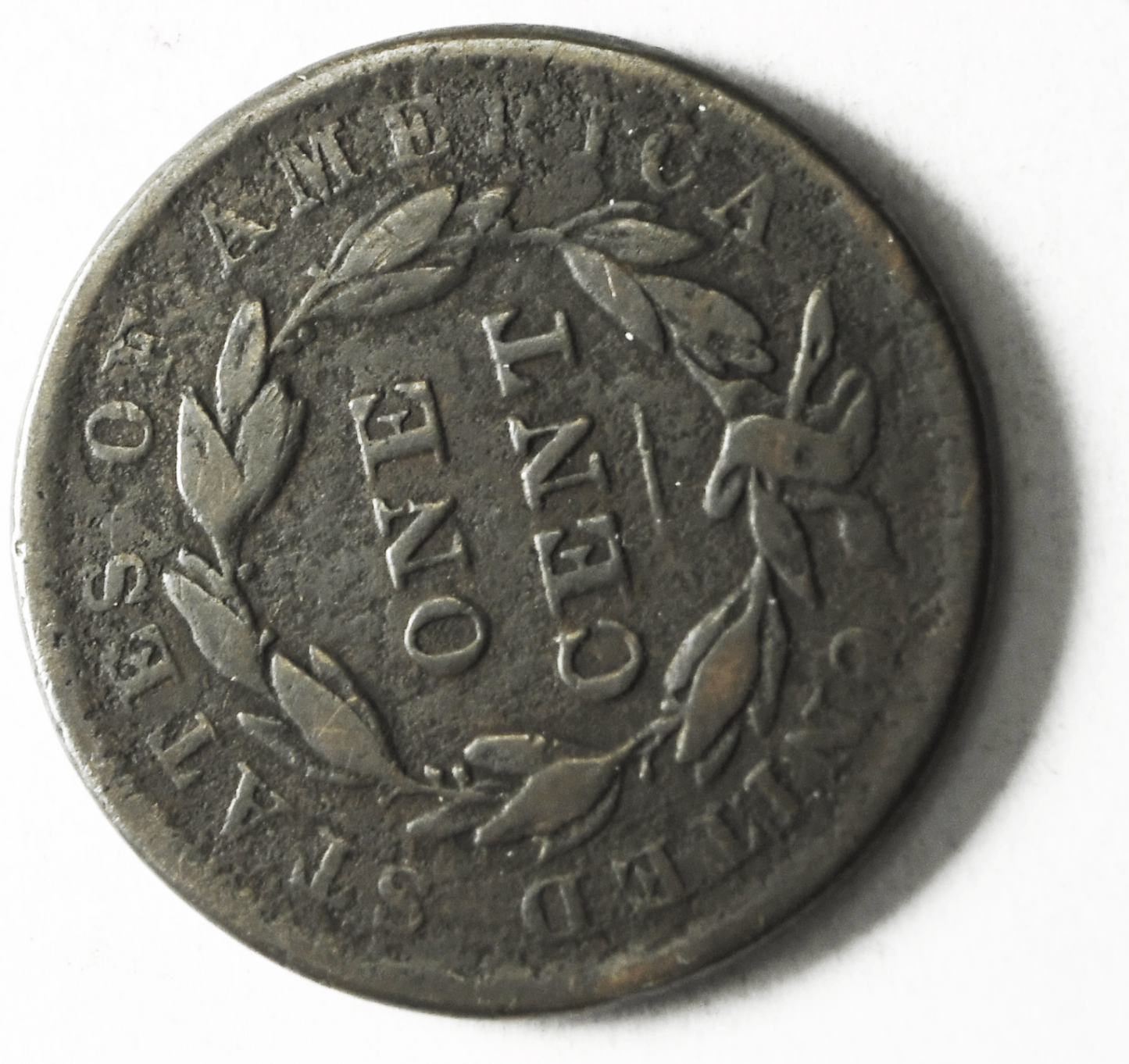 1838 1c Braided Hair Large Cent One Penny US Coin