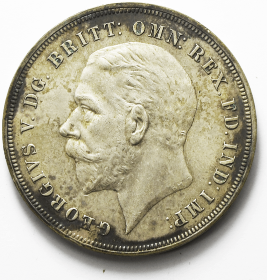 1935 Great Britain Crown Silver Coin KM# 842 Uncirculated