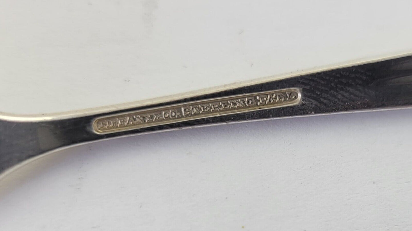 Cordis by Tiffany and Co. Sterling Silver 6" Butter Spreader Solid Handle .74oz.