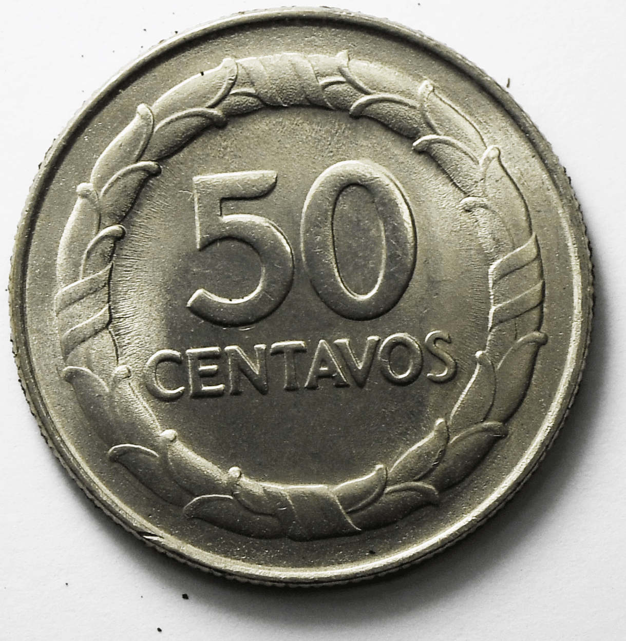 1967 Colombia 50 Centavos KM# 228 Copper Nickel Uncirculated Coin