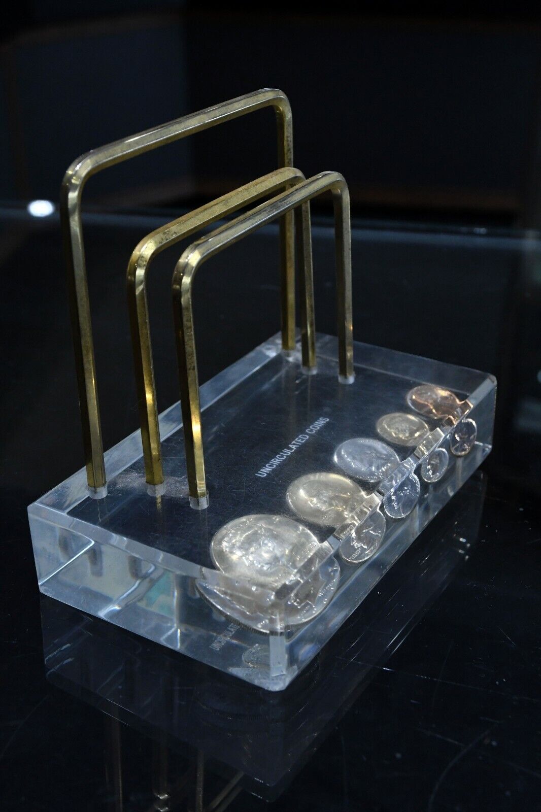 Letter Paperweights Vintage 1960's Paperweight Letter Holder – Precious Metals & Gems
