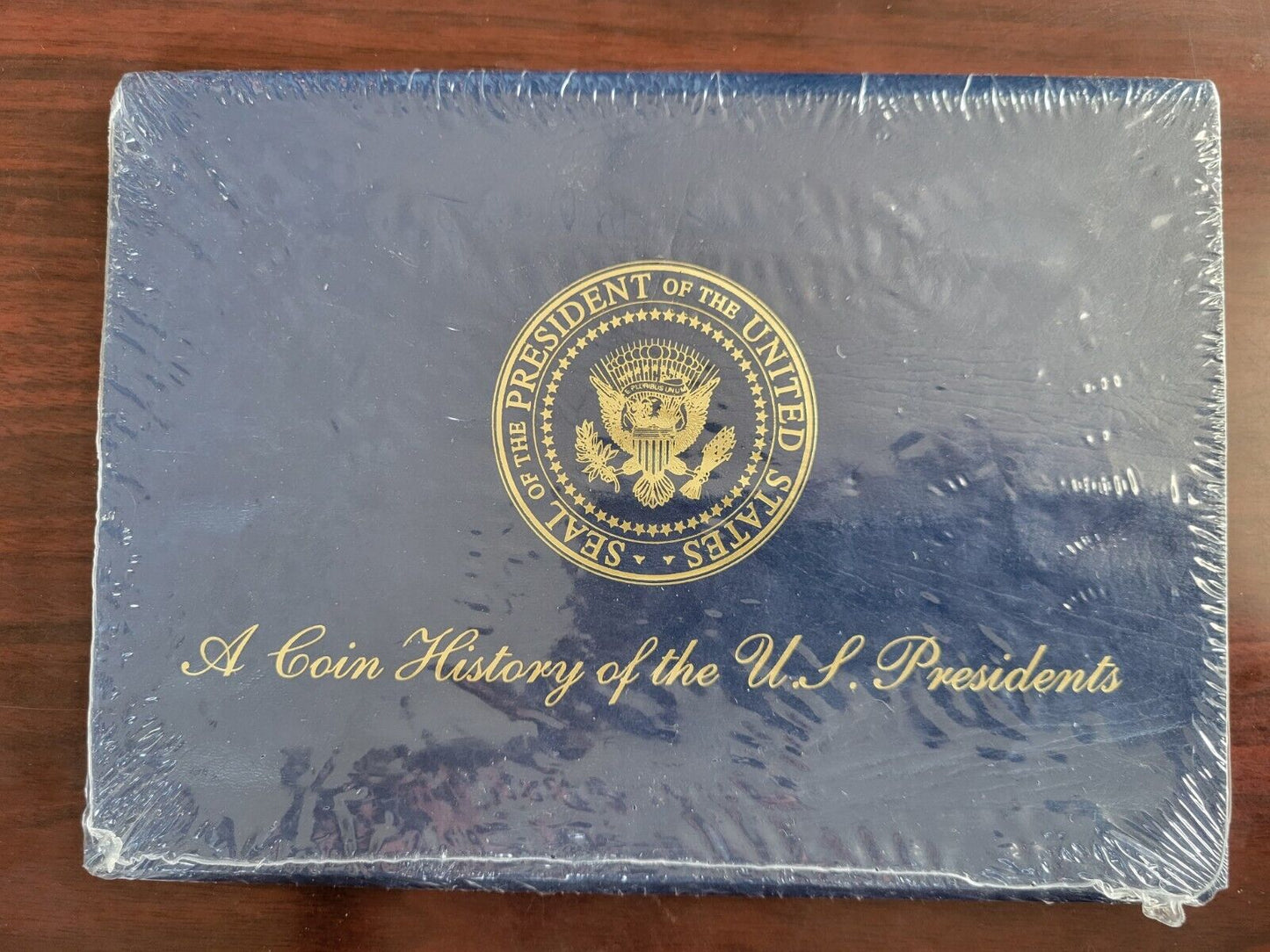 Readers Digest 1997 - Solid Brass Presidential Coins + Book Sealed