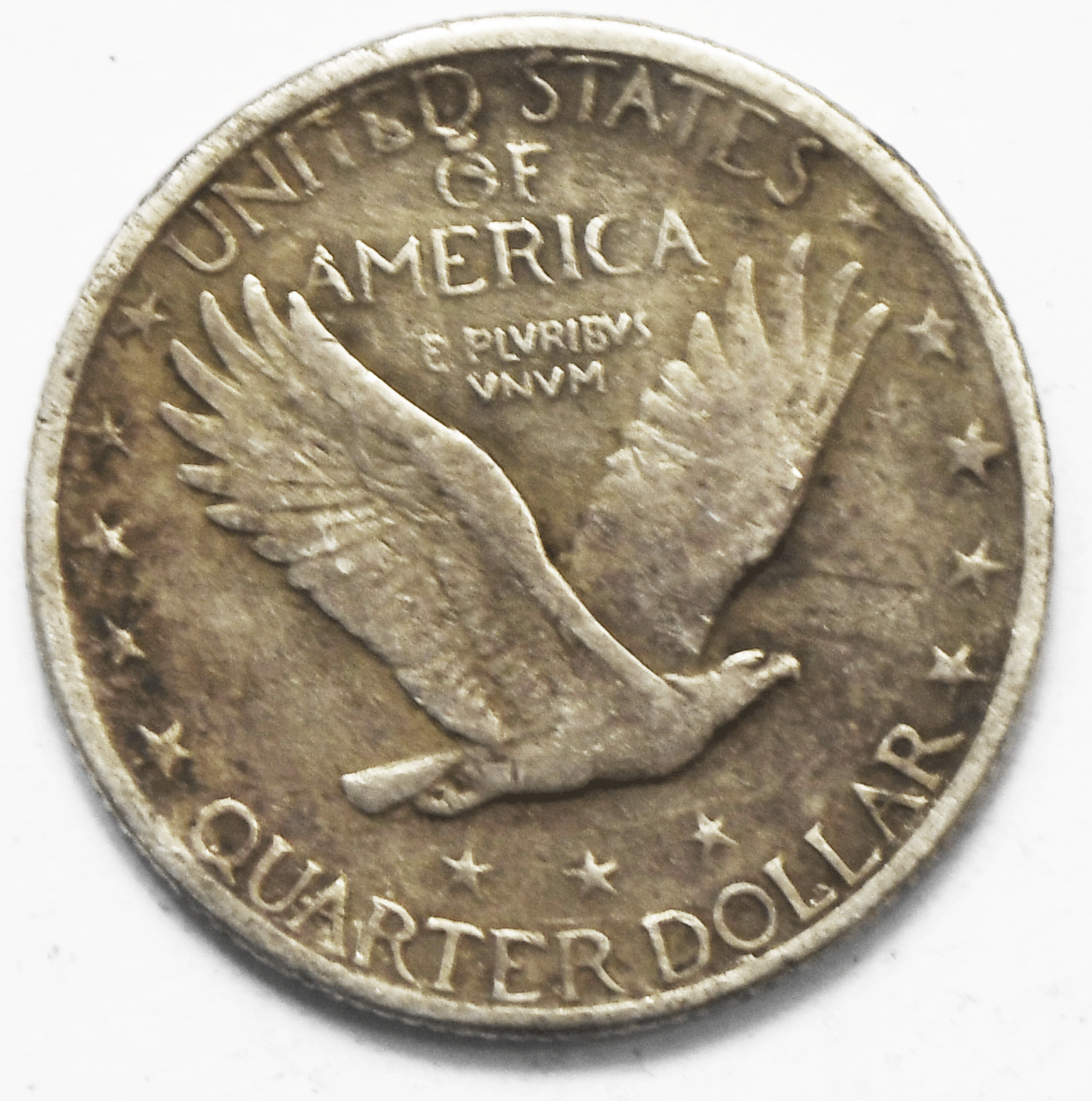 1924 D 25c Standing Liberty Silver Quarter Denver