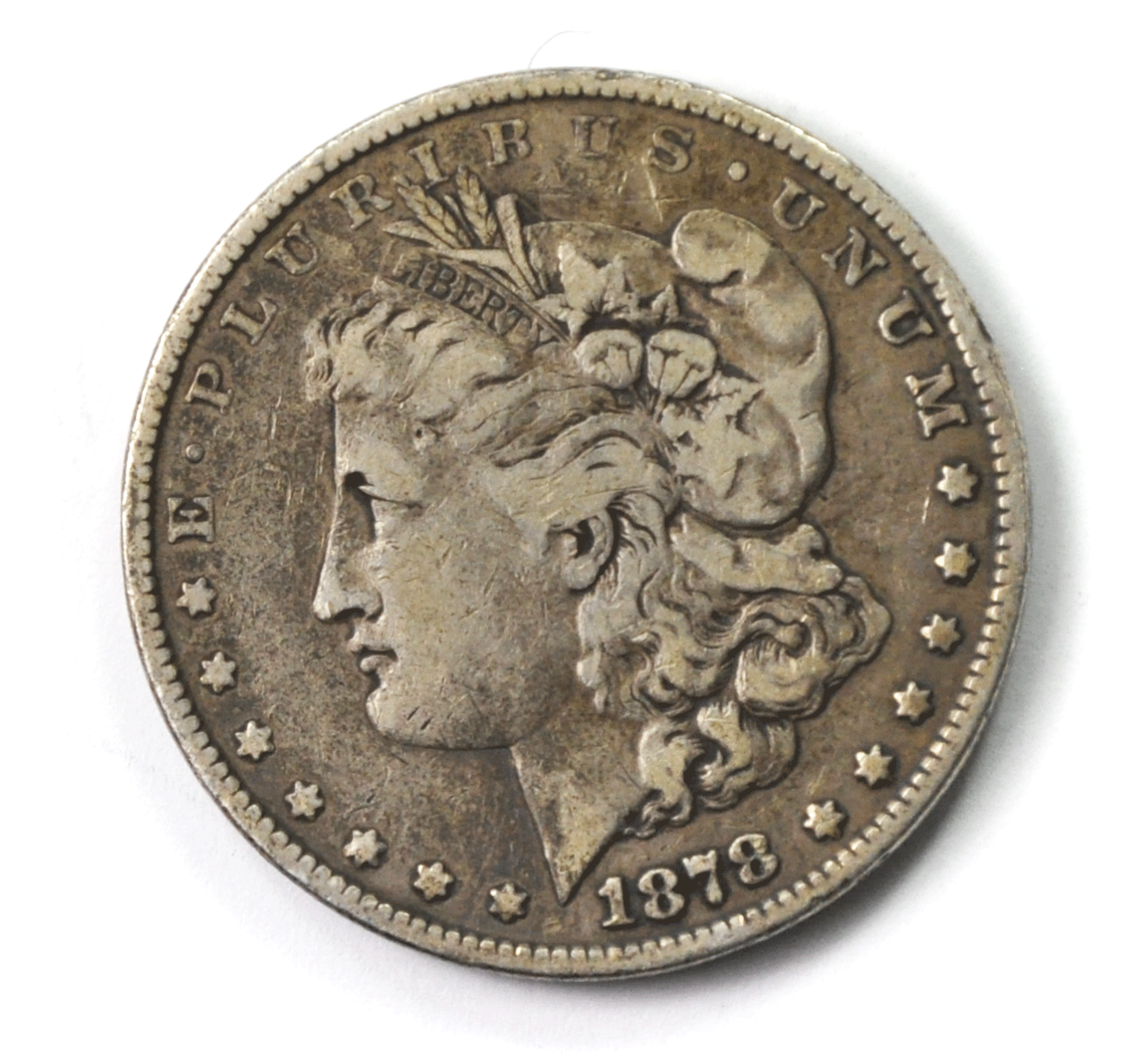 1878 7TF 79 Rev $1 Morgan Silver One Dollar VAM 223 Washed Out L Top 100