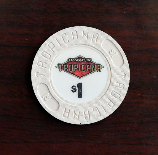 Tropicana Casino Hotel Dollar Table Gaming Token Las Vegas Chip