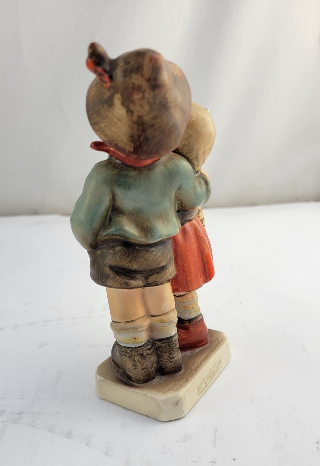 Hummel Goebel #94 /1 "Surprise" TMK-2 Boy & Girl holding Basket 1950-1959