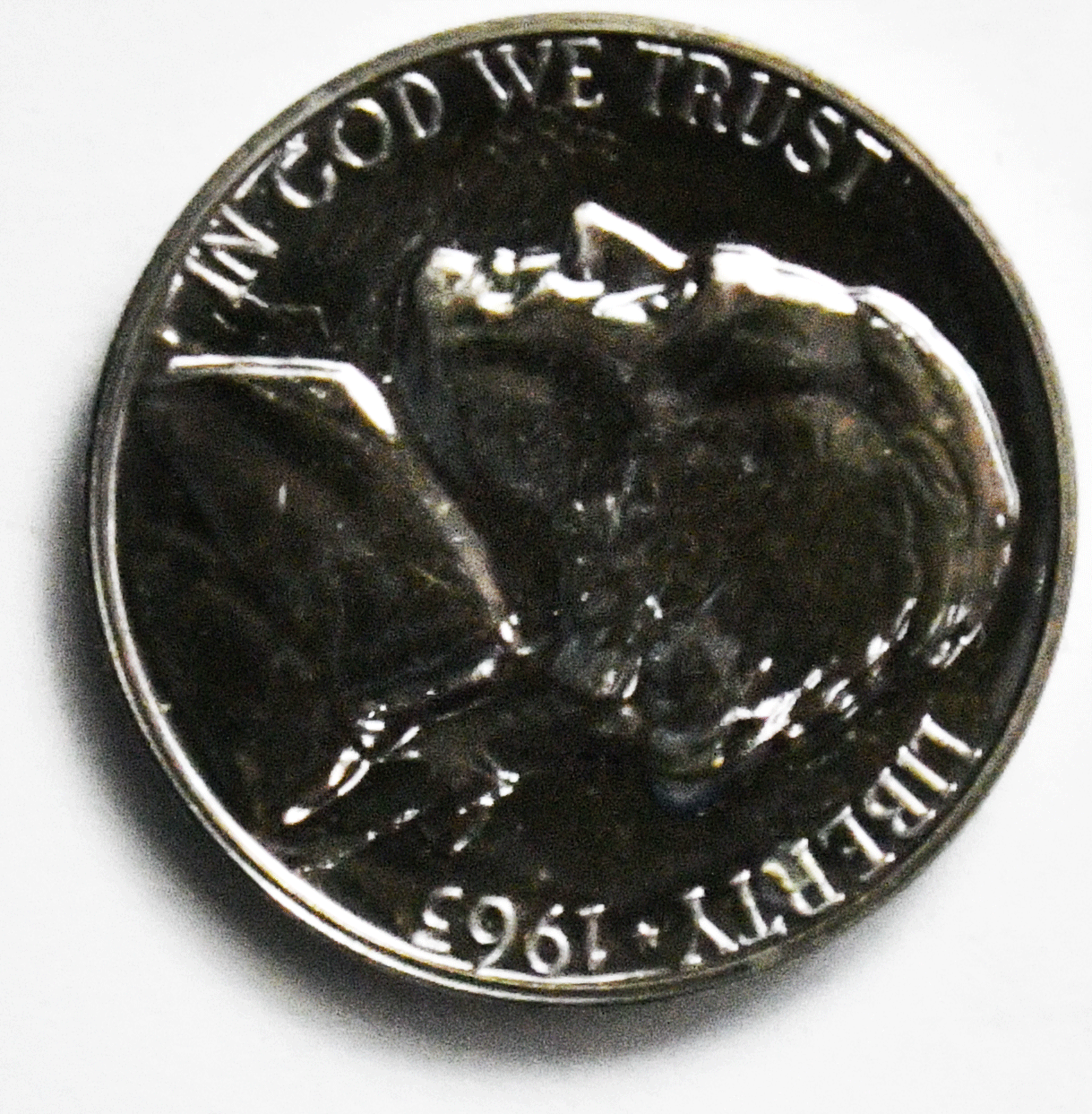 1963 5c Jefferson Proof Nickel Five Cents Gem Uncirculated