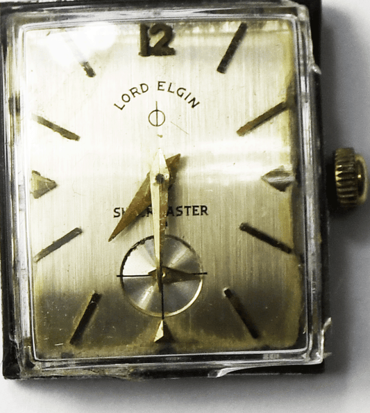Lord Elgin 730 Watch Movement 23J 22mm x 26mm Bezel Crystal Shockmaster