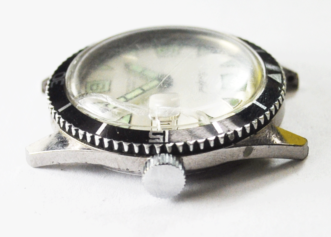Vintage Rockford 17 Jewels Manual Wind Wristwatch Bennett 1803 35mm Sport Diver