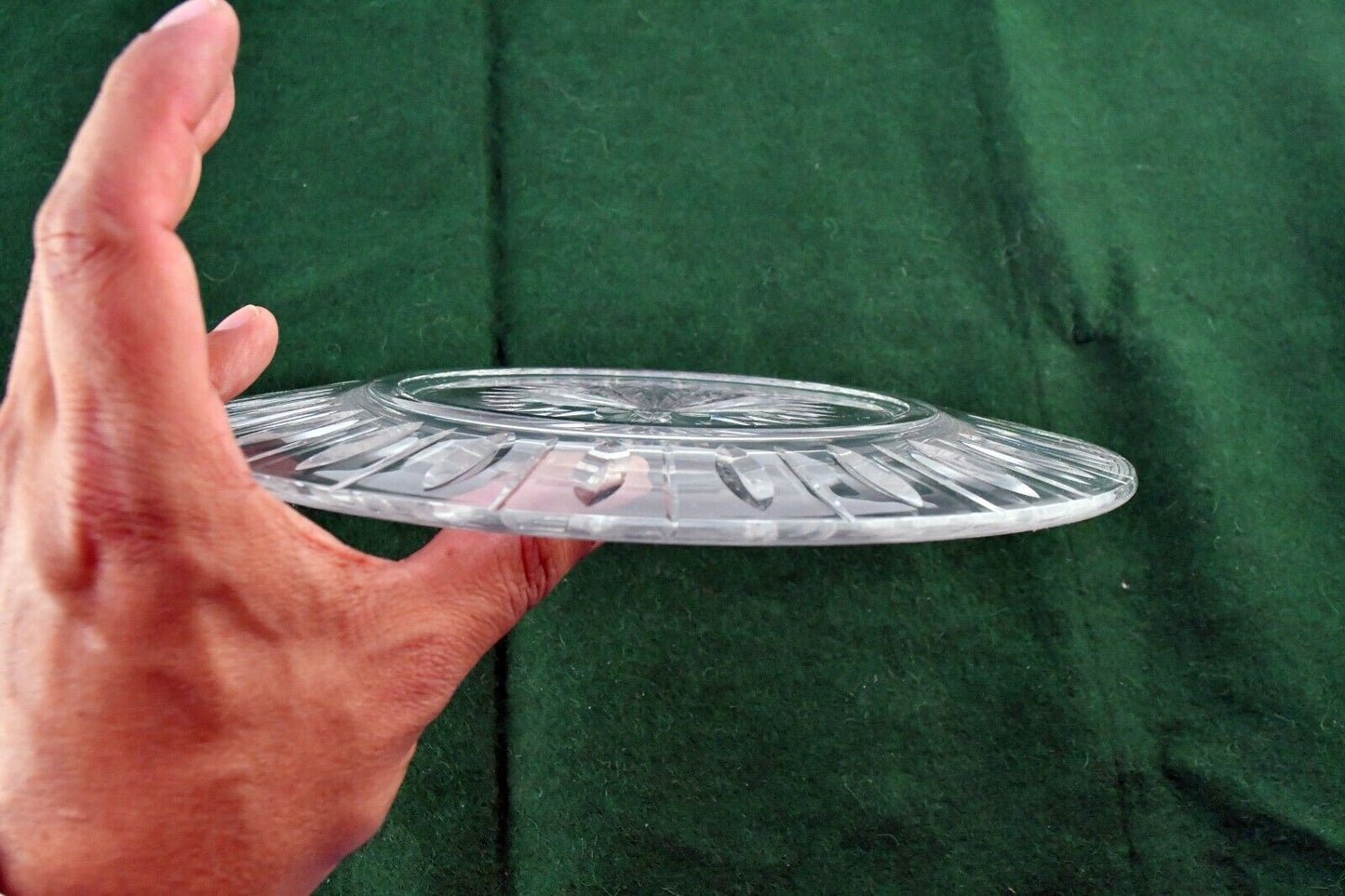 Hampshire by Stuart 8 1/2" Crystal Glass Luncheon Bread Plate