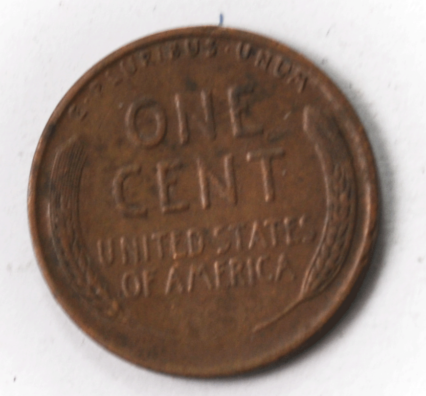 1944 D/D 1c Lincoln Wheat Penny One Cent VP-005 RPM-010