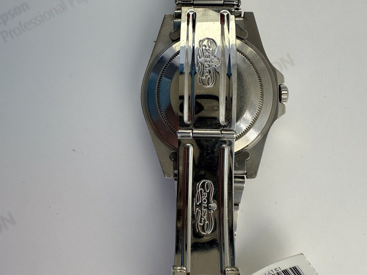 Rolex GMT-Master II 16710 Silver Oyster Bracelet with Red and Black Bezel