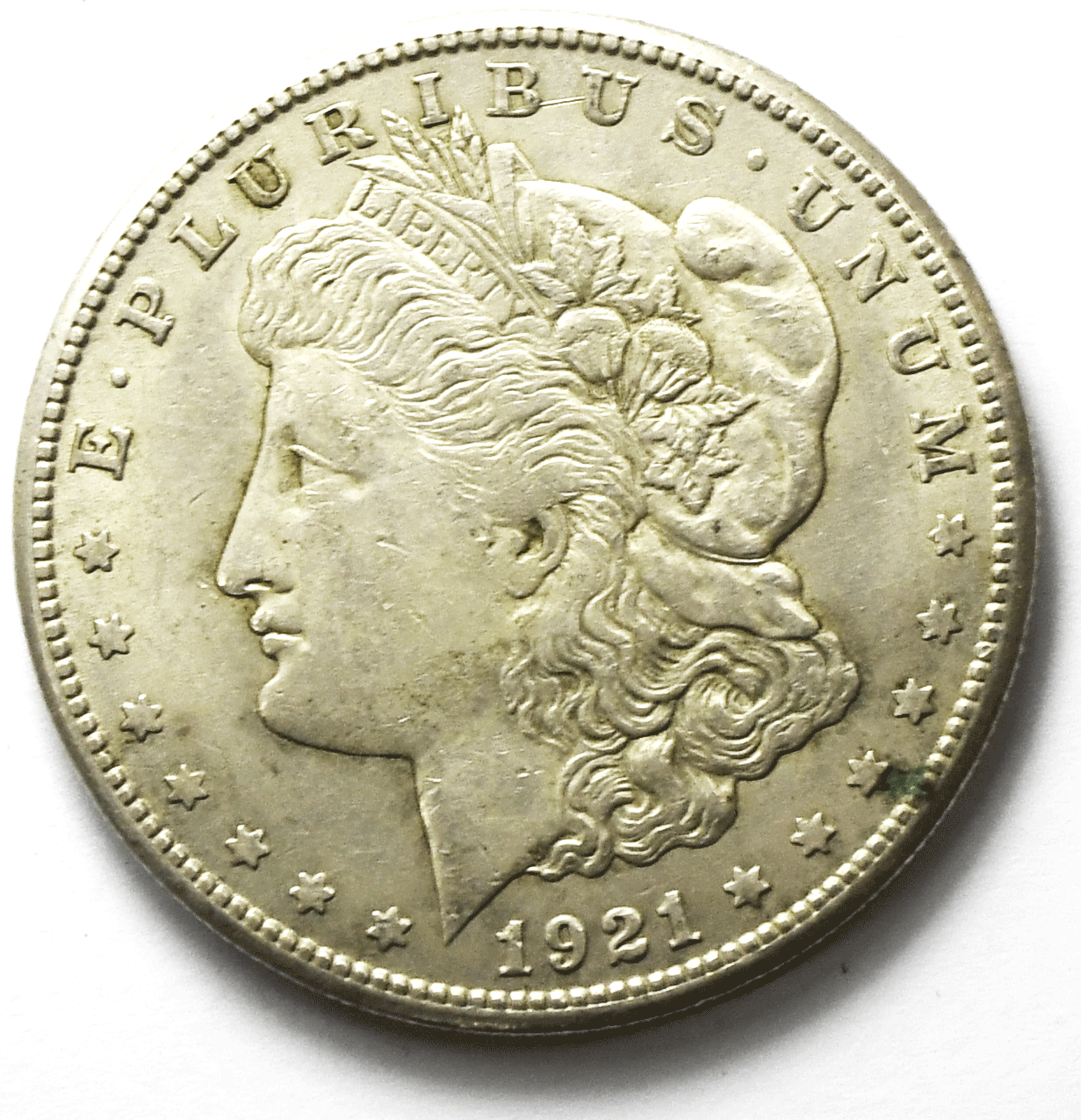 1921 S $1 Morgan Silver One Dollar  San Francisco VAM 6A AU