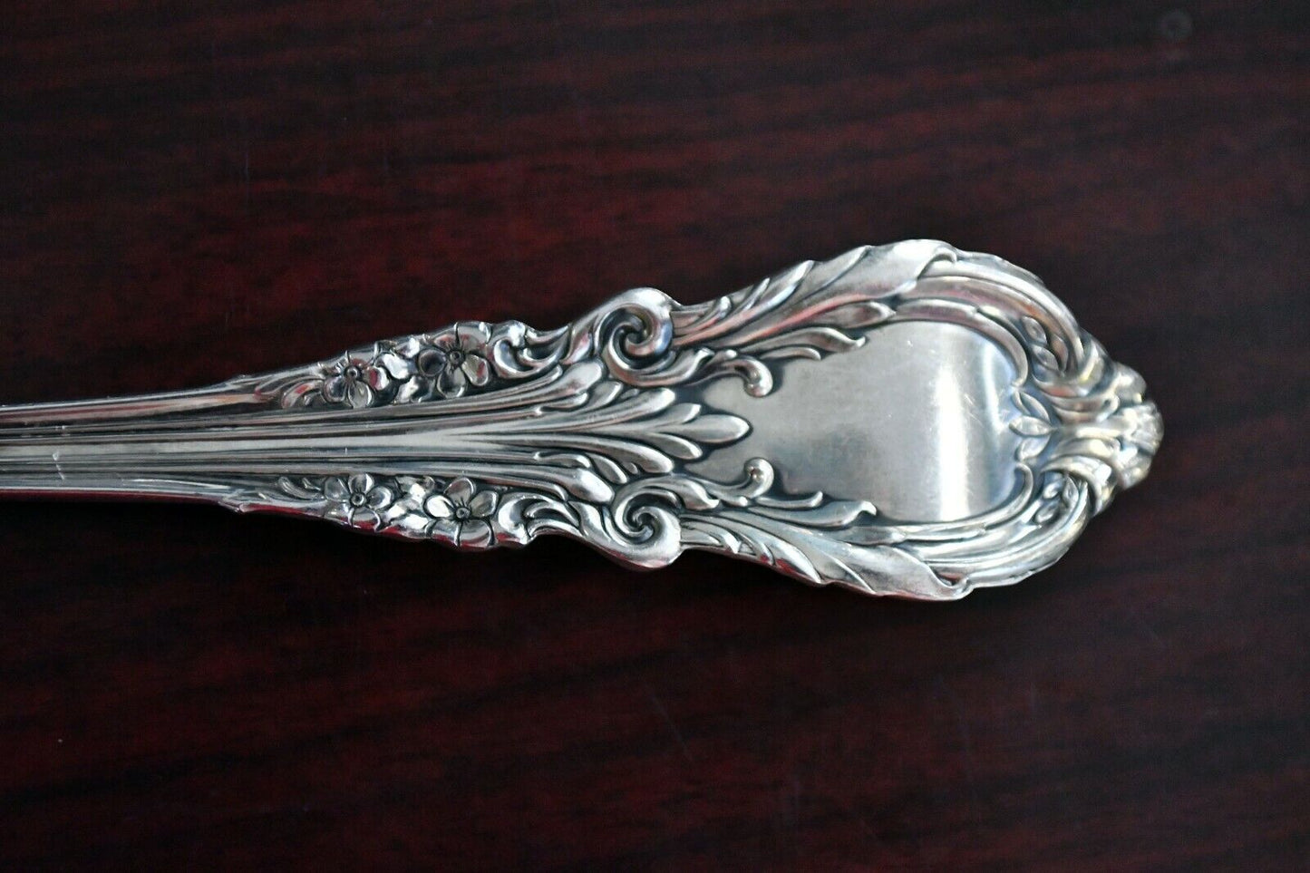 Sir Christopher by Wallace Sterling 8 1/2" Solid Table Spoon Server 3 oz.