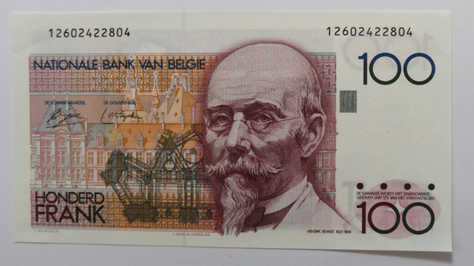 1978-81 Belgium 100 Francs Uncirculated Banknote 12602422804
