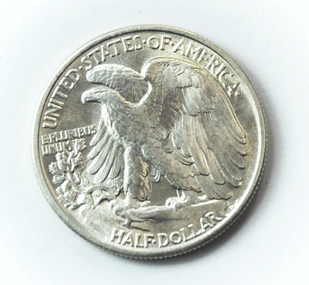 1941 50c Walking Half Dollar Silver Fifty Cents Philadelphia Uncirculated