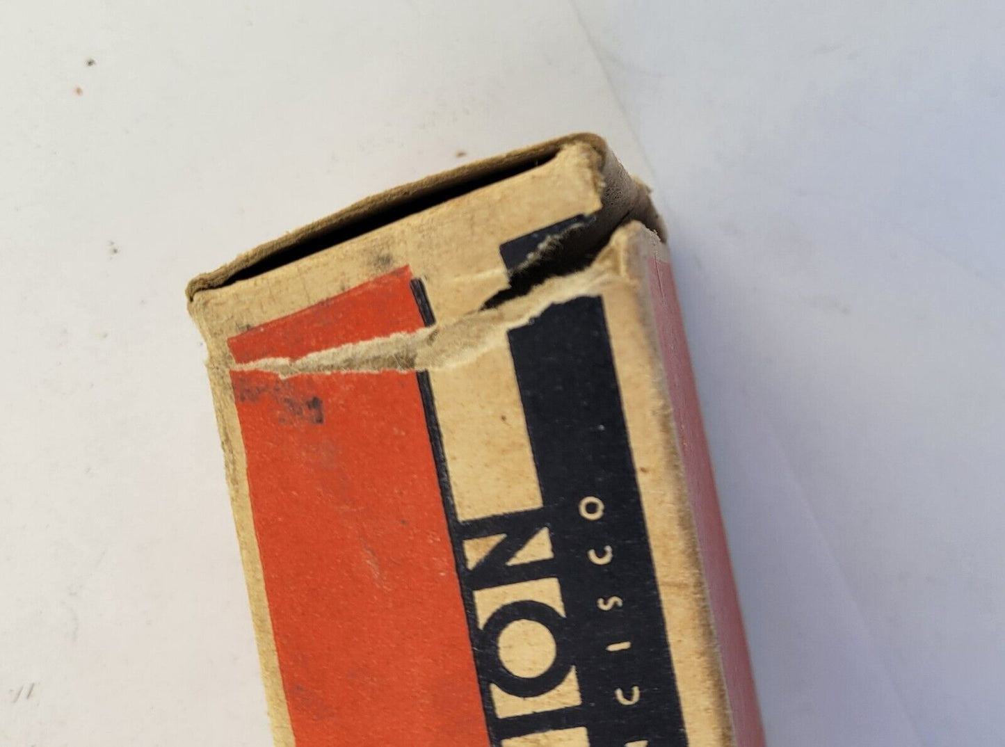 Pre-War Lionel #58 "Gooseneck" Lamp Post, Green With Box