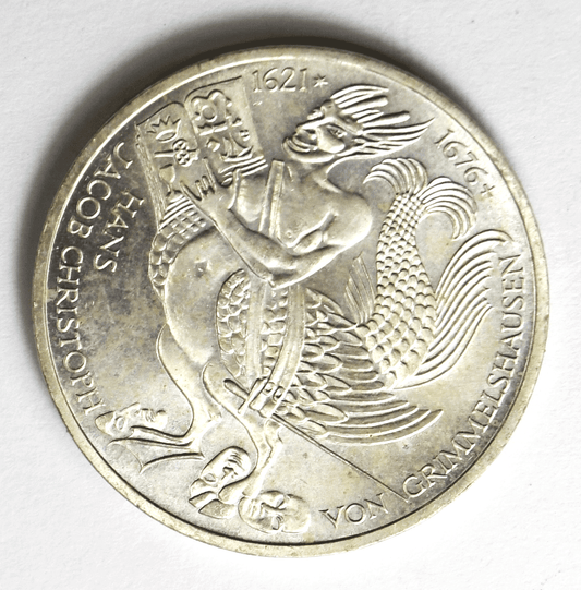 1976 D Germany Federal Republic 5 Mark Silver Coin KM#128.1