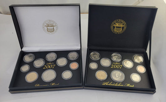 2007 Philadelphia & Denver Mint Coin Set World Reserve Monetary Exchange