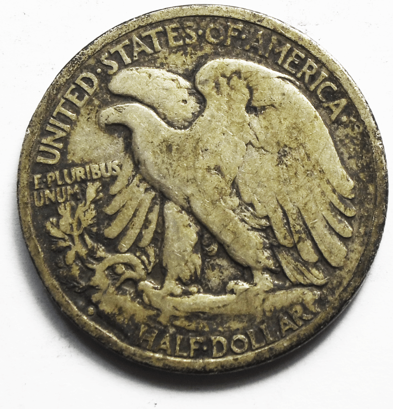 1933 S 50c Walking Silver Half Dollar Fifty Cents San Francisco