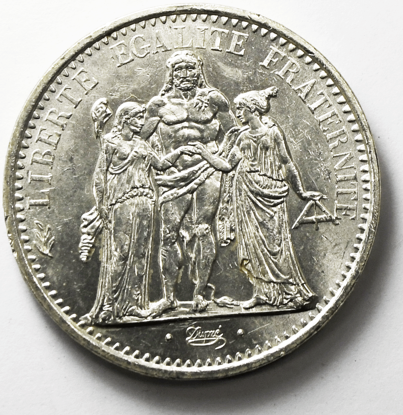 1966 France 10 Ten Francs Silver Coin KM# 932